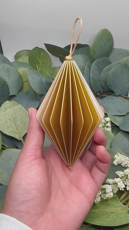 Modern Christmas ornaments - Set of 4